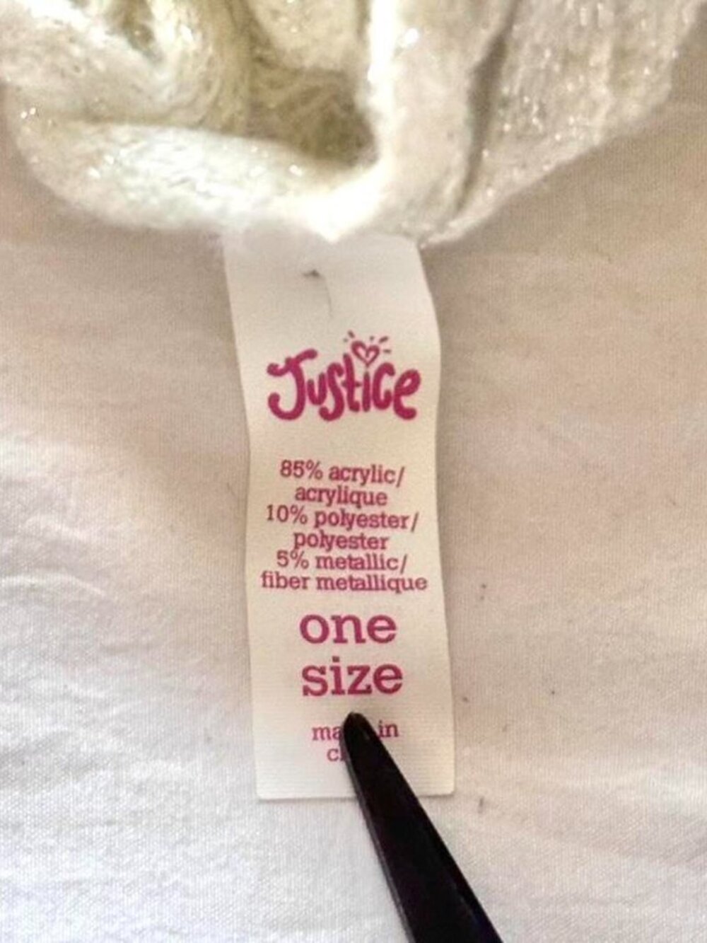 Justice Infinity Scarf - Picture 6 of 6